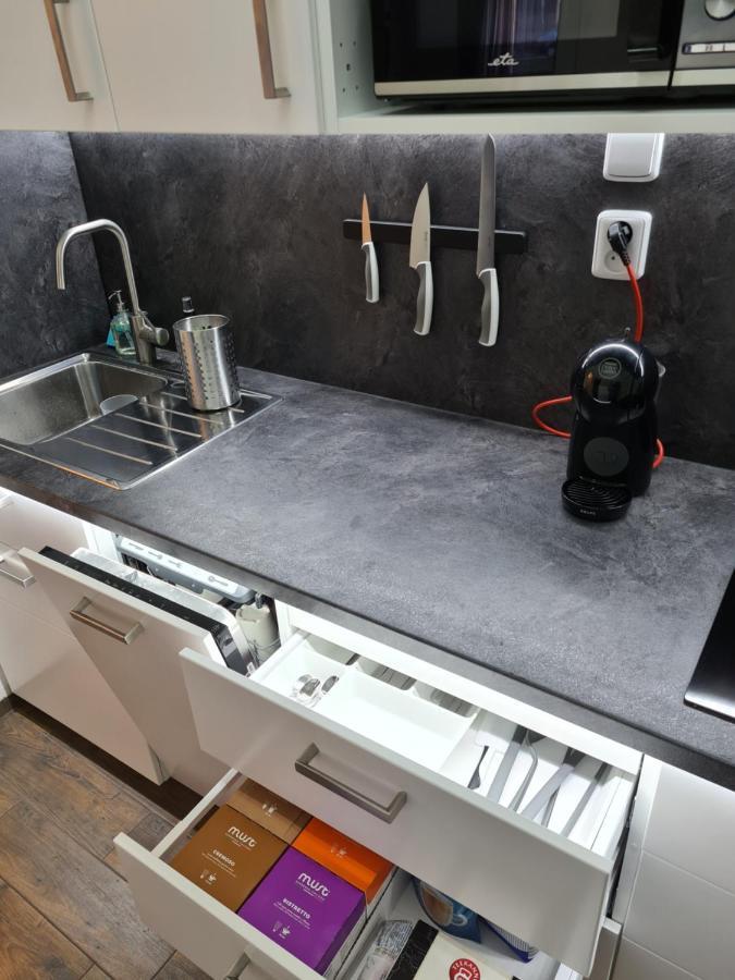 Ferienwohnung Svetly Prostorny Byt V Karline Prag Exterior foto