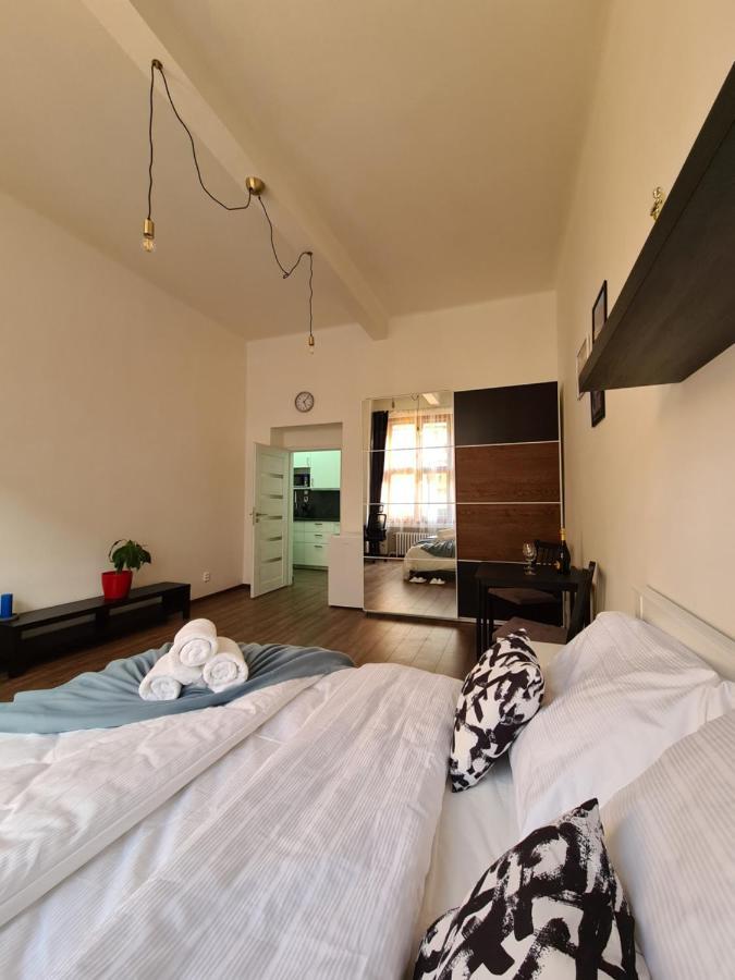 Ferienwohnung Svetly Prostorny Byt V Karline Prag Exterior foto